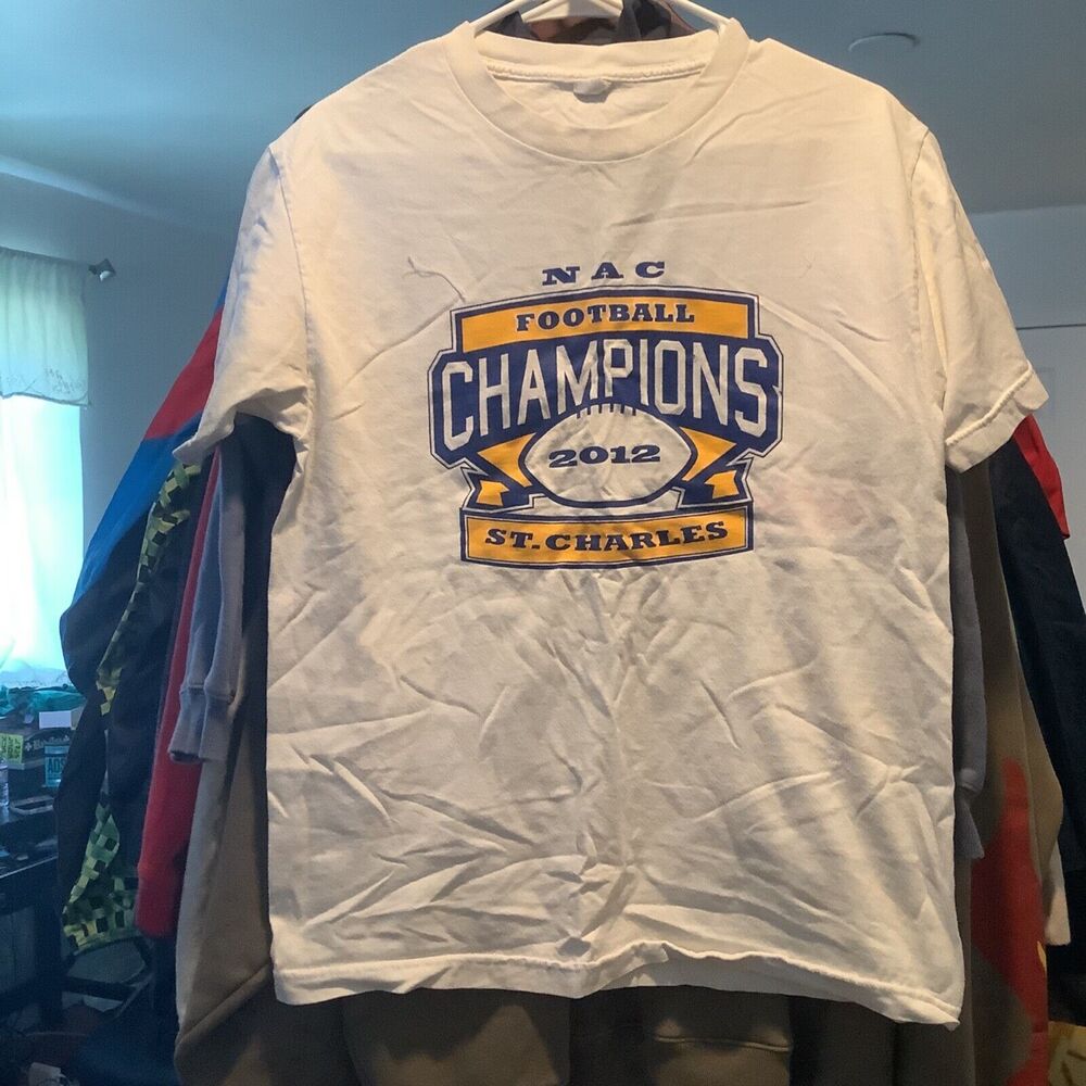 Nac 2012 st Charles league champs size large tee T-shirt football